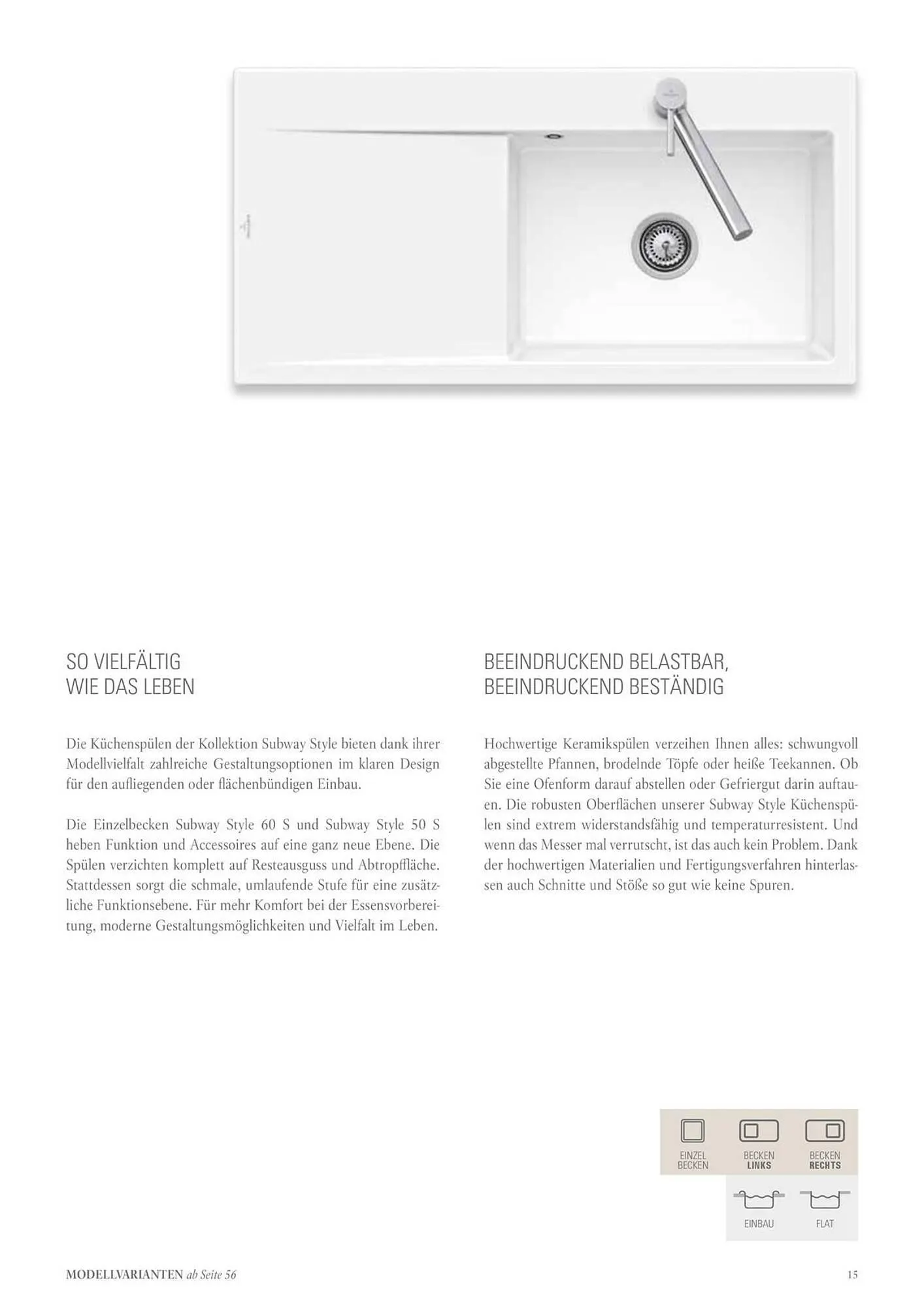 Villeroy & Boch Flugblatt von 6. Juni bis 31. Dezember 2025 - Flugblätt seite  15