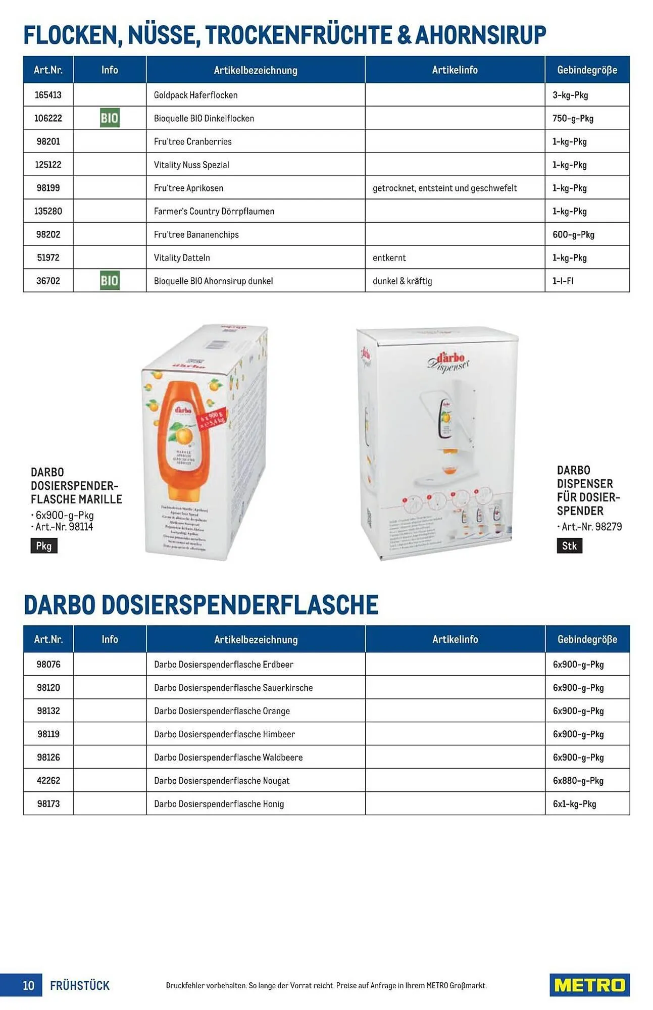 Metro Flugblatt von 18. März bis 1. April 2026 - Flugblätt seite  10