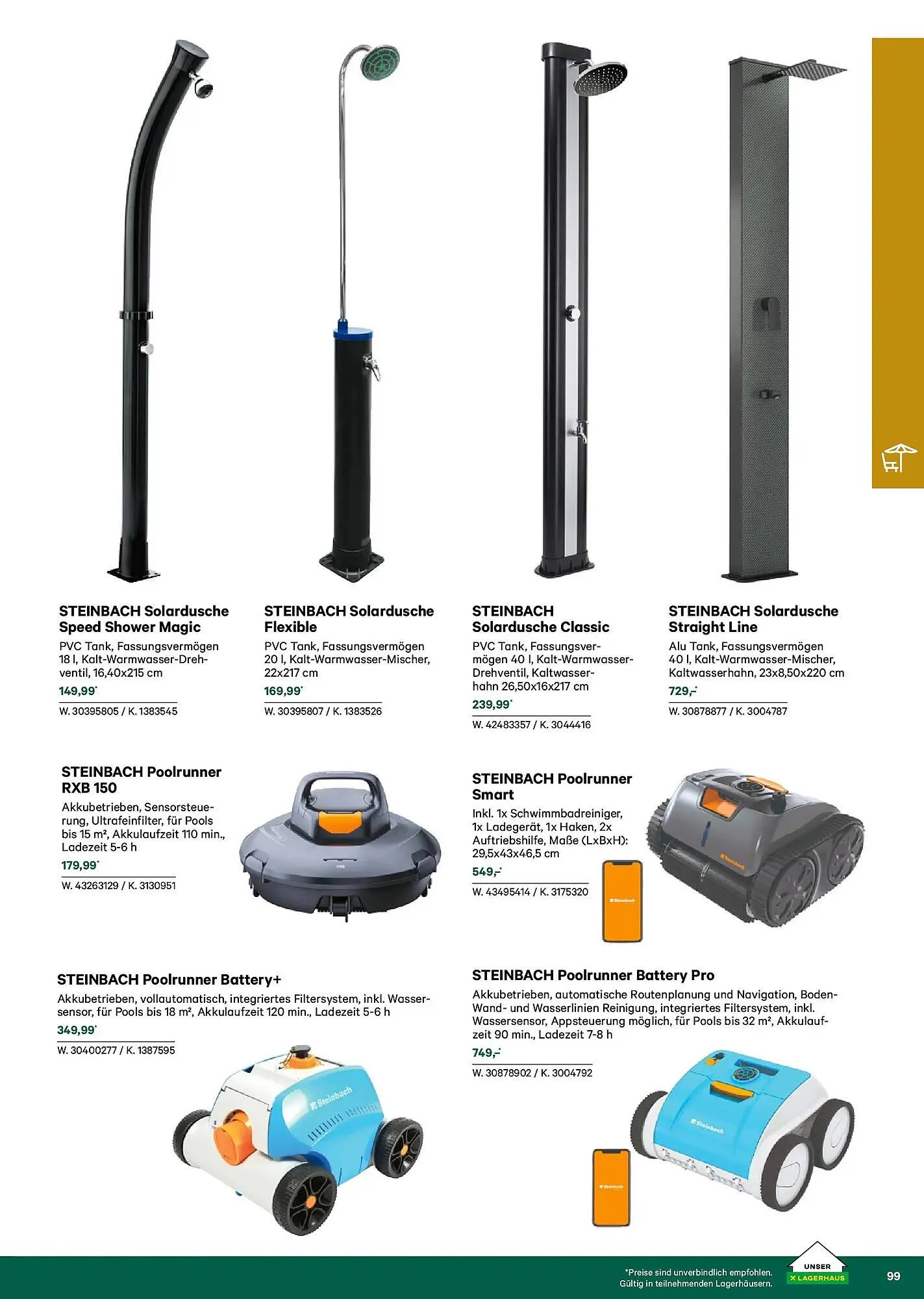 Lagerhaus Flugblatt von 22. Februar bis 31. Mai 2026 - Flugblätt seite  99