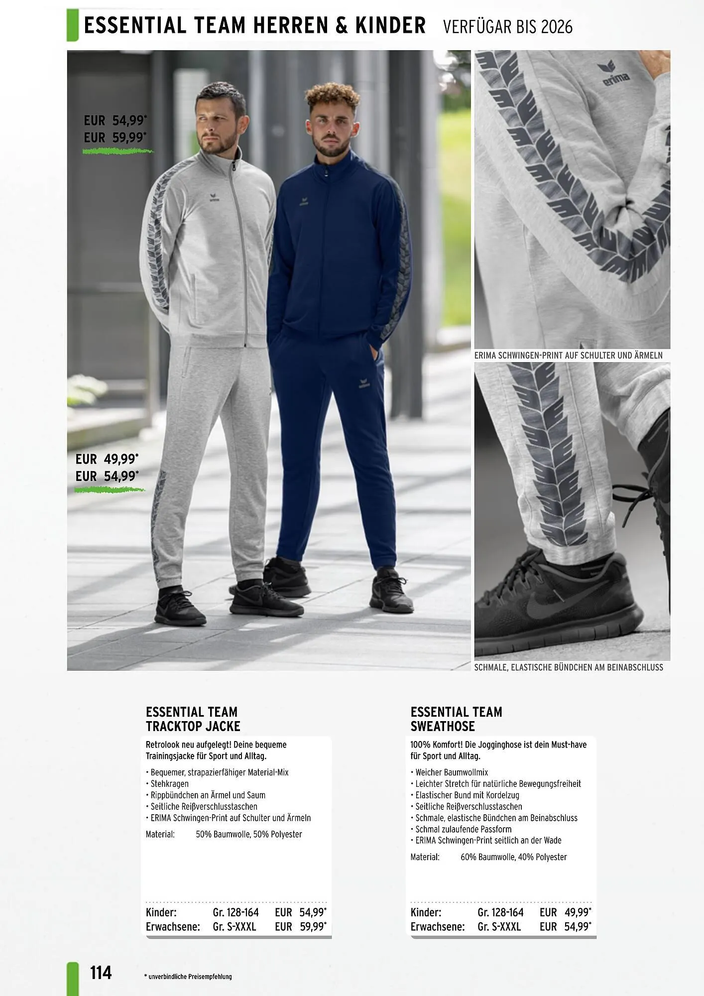 ERIMA Flugblatt von 2. Jänner bis 31. Dezember 2024 - Flugblätt seite  114