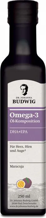 Dr. Johanna Budwig Dr. Budwig Omega-3 DHA+EPA Maracuja 250ml
