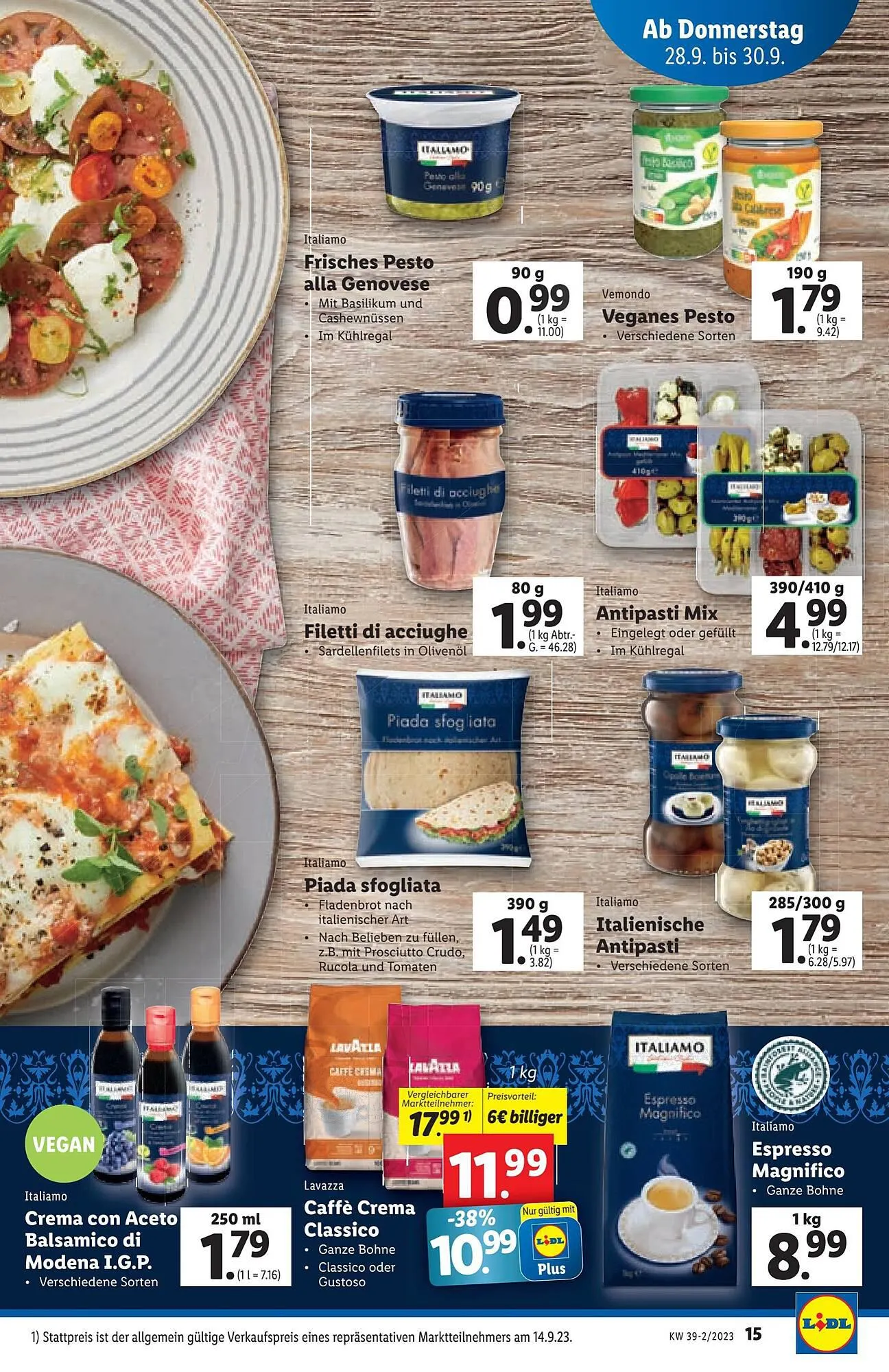 Lidl Flugblatt von 27. September bis 4. Oktober 2023 - Flugblätt seite 15