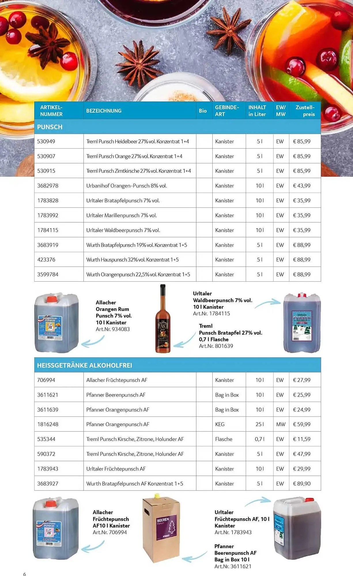 Transgourmet Flugblatt von 6. Oktober bis 31. Dezember 2025 - Flugblätt seite  6