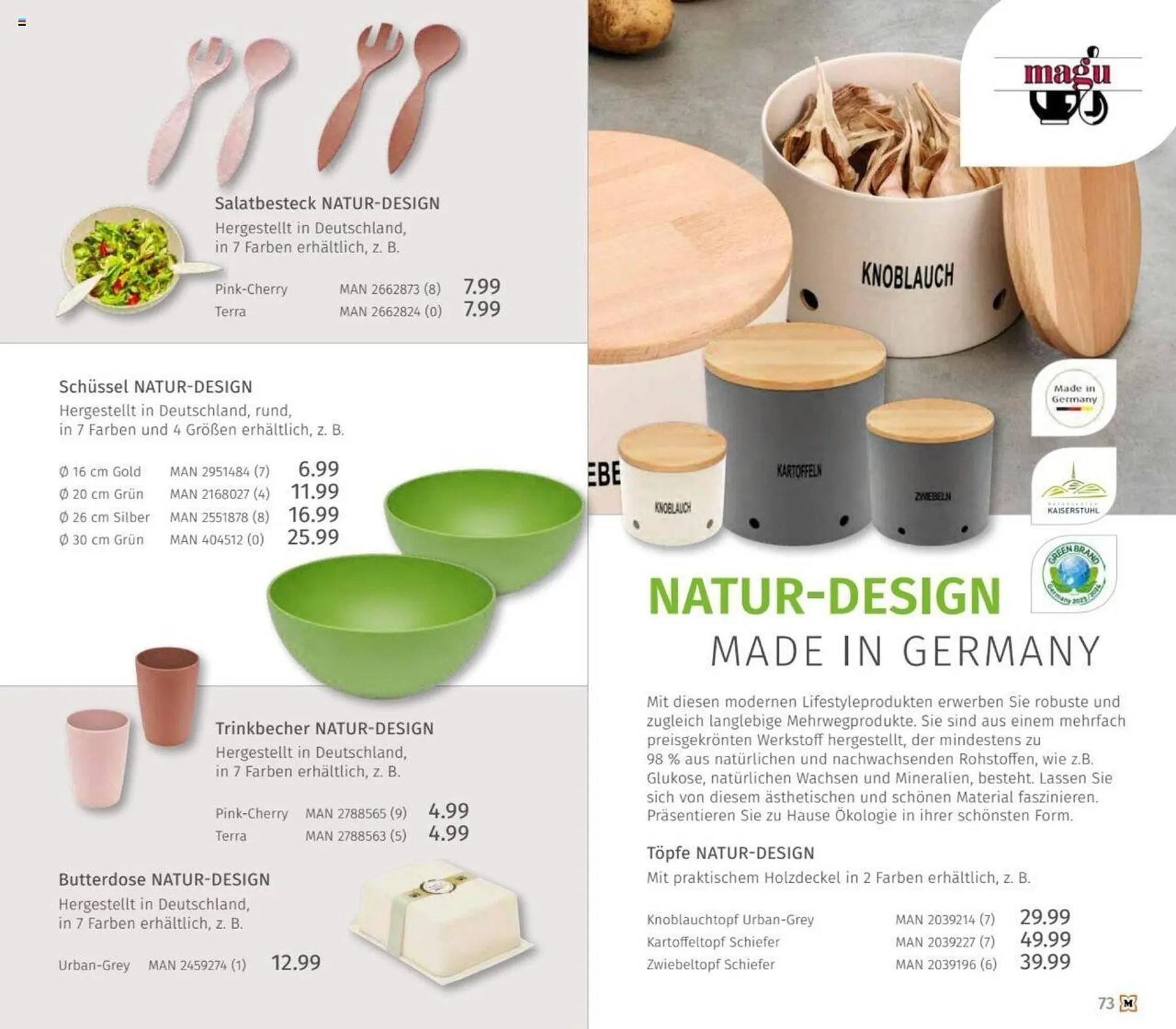 Müller Flugblatt von 1. Oktober bis 31. Dezember 2024 - Flugblätt seite  73