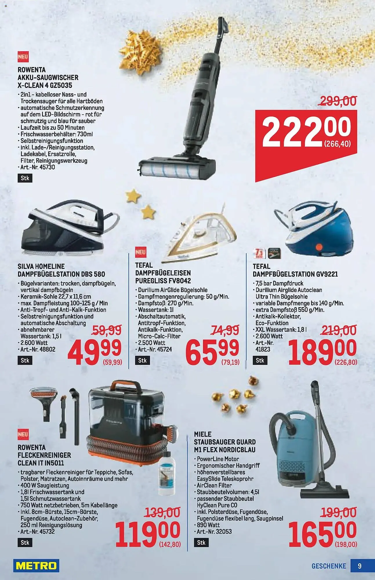 Metro Flugblatt von 27. November bis 24. Dezember 2025 - Flugblätt seite  9