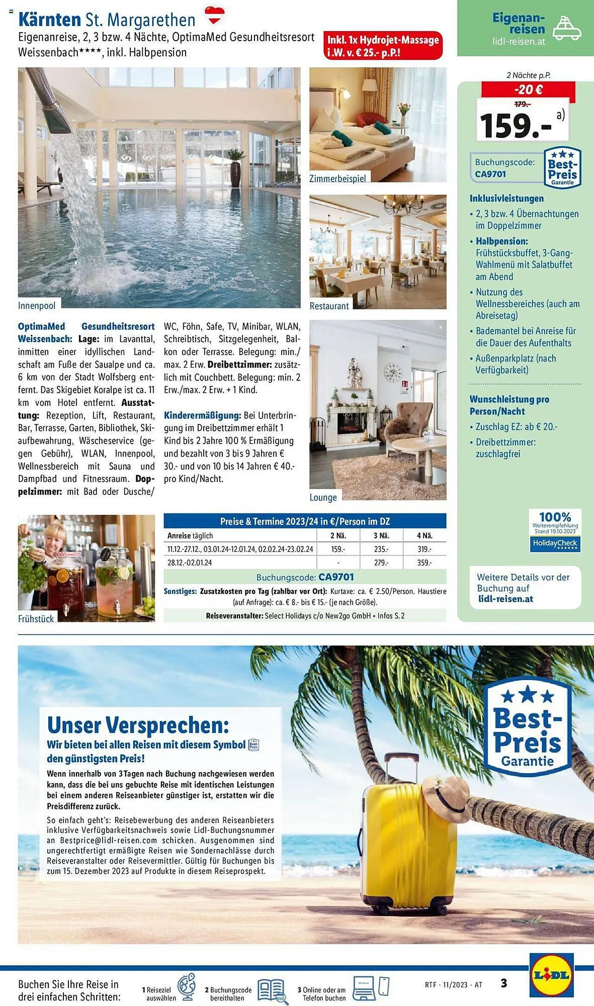 Lidl Flugblatt von 15. November bis 15. Dezember 2023 - Flugblätt seite 3