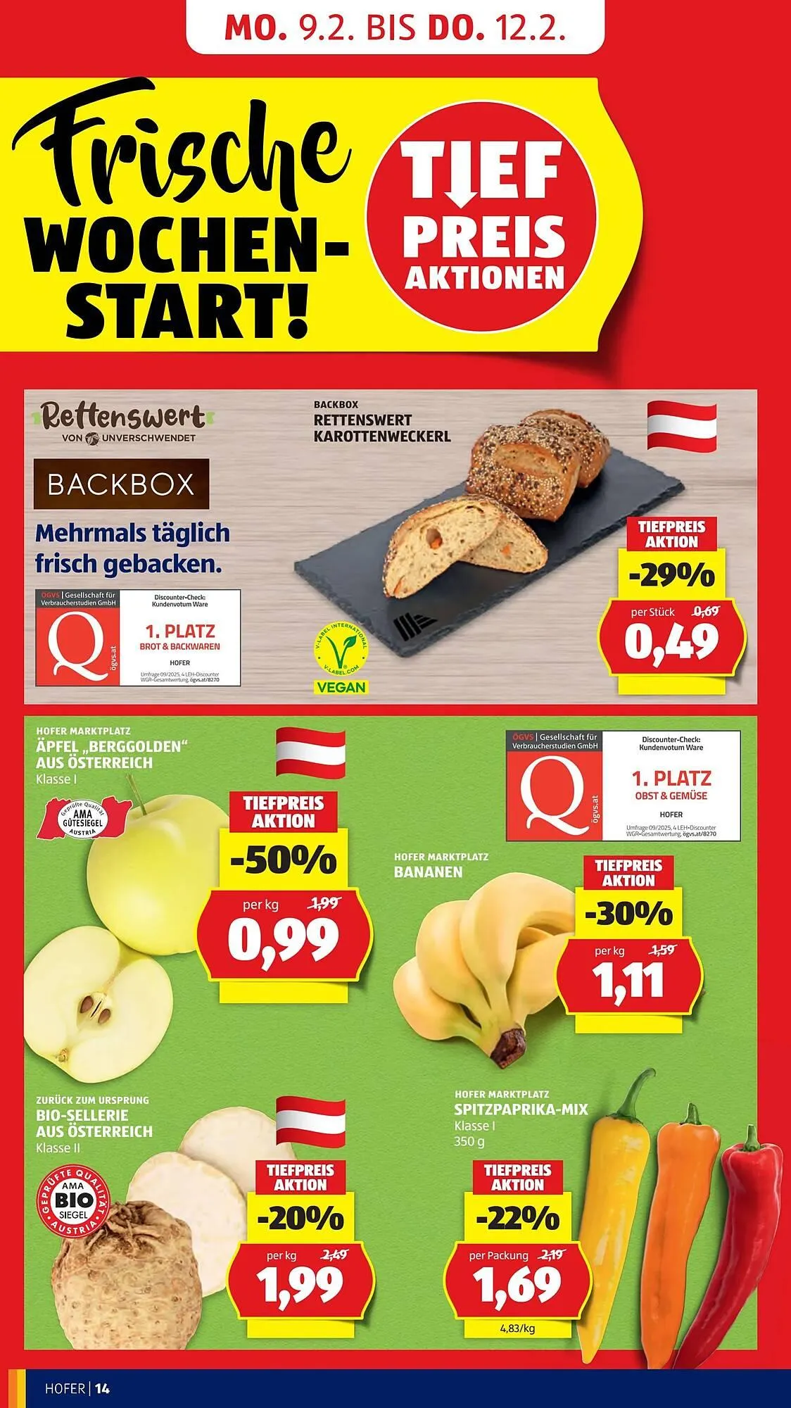 Hofer Flugblatt von 6. Februar bis 12. Februar 2026 - Flugblätt seite  16