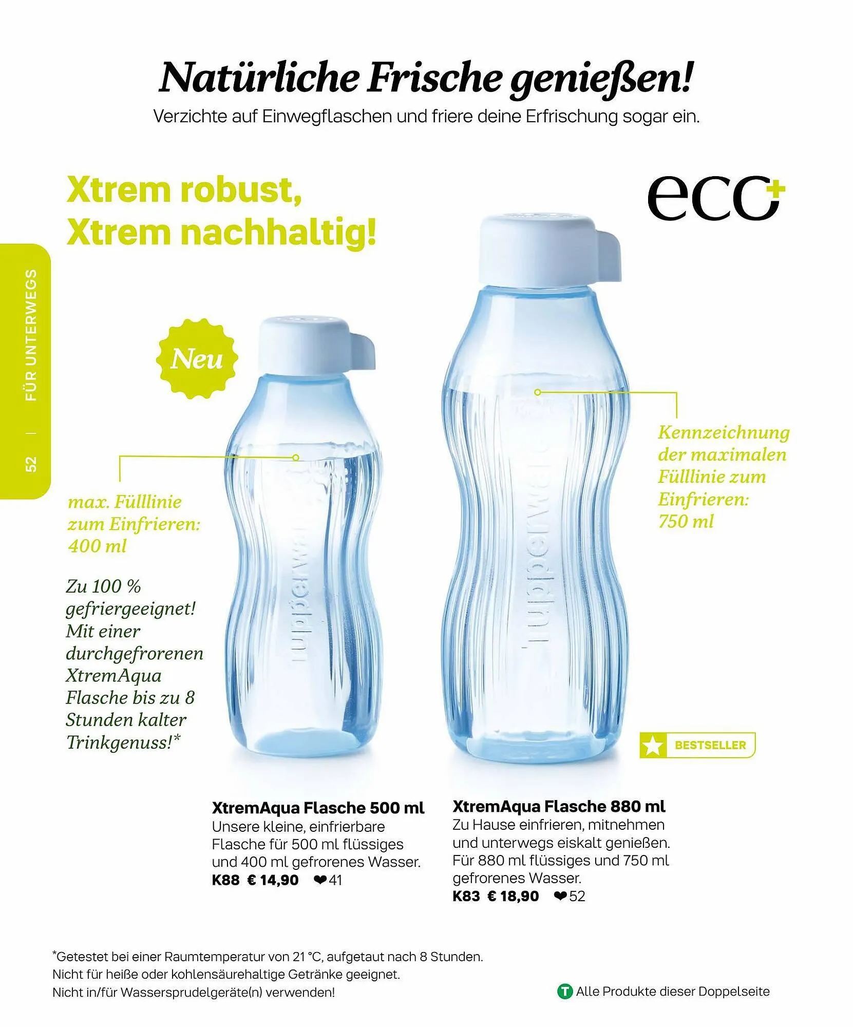 Tupperware Flugblatt von 6. März bis 31. August 2023 - Flugblätt seite  52