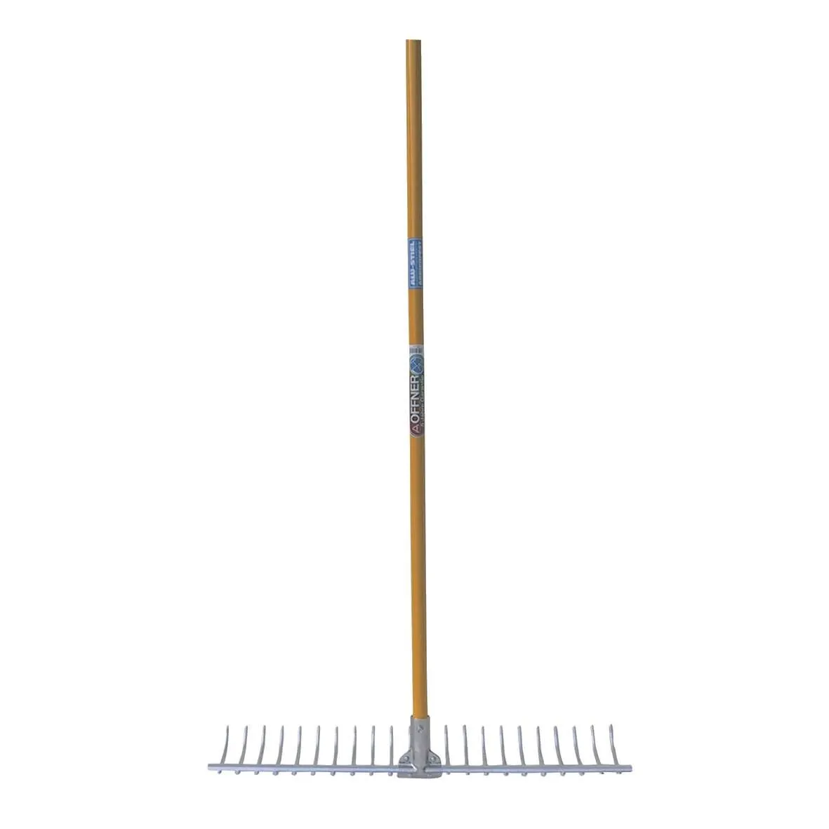 Heurechen Fix Alu 22 Zinken m. Stiel