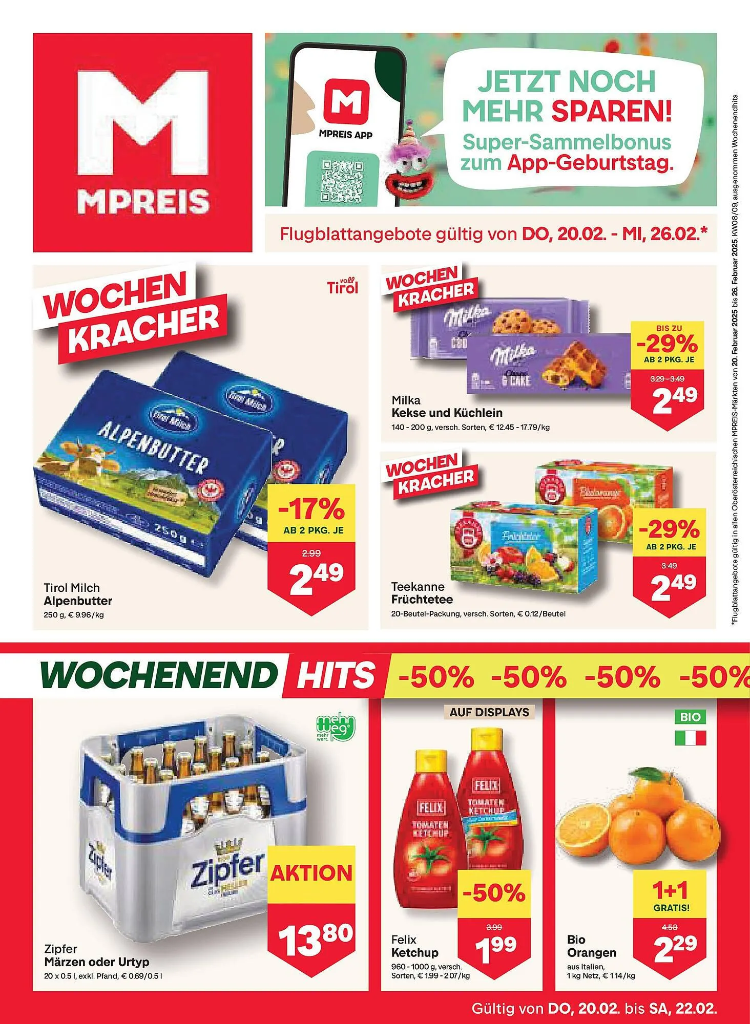 MPreis Flugblatt - 1