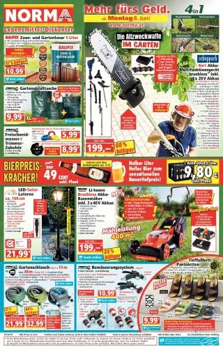 Norma Flugblatt von 8. Juni bis 14. Juni 2026 - Flugblätt seite  1