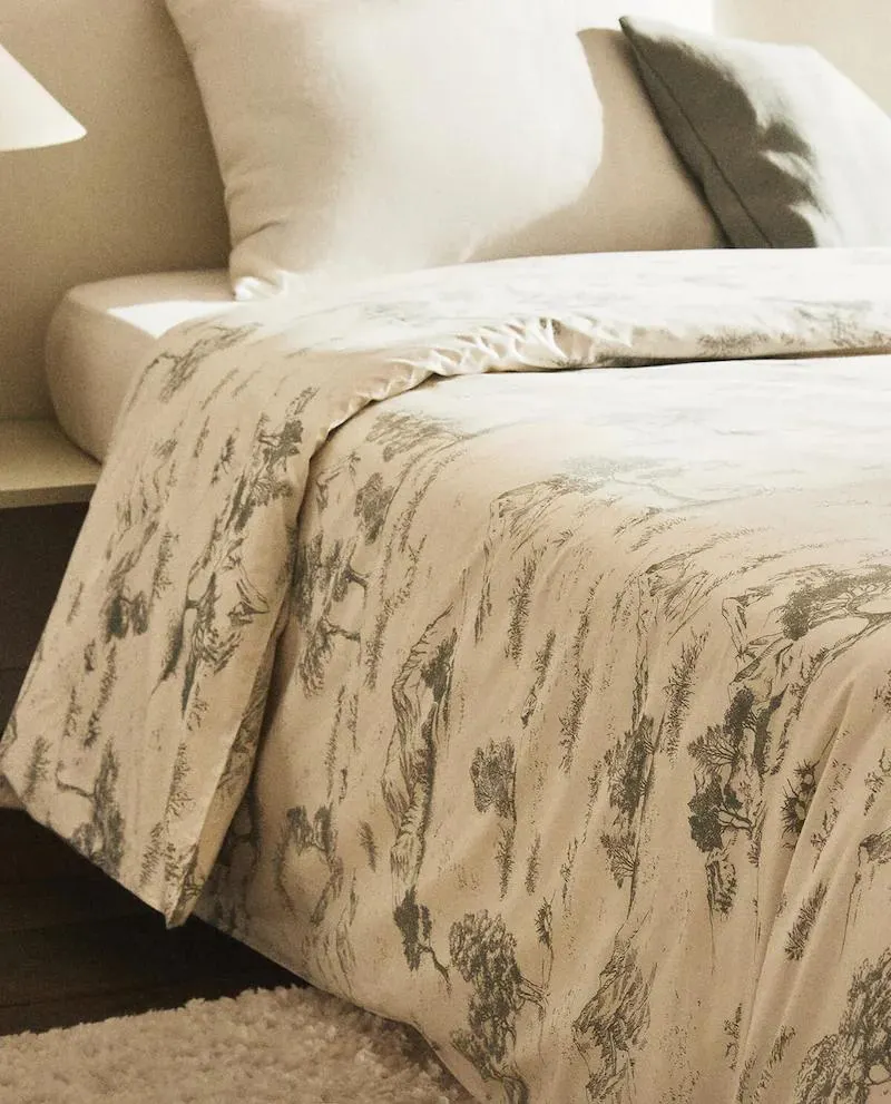 BETTBEZUG TOILE-DE-JOUY