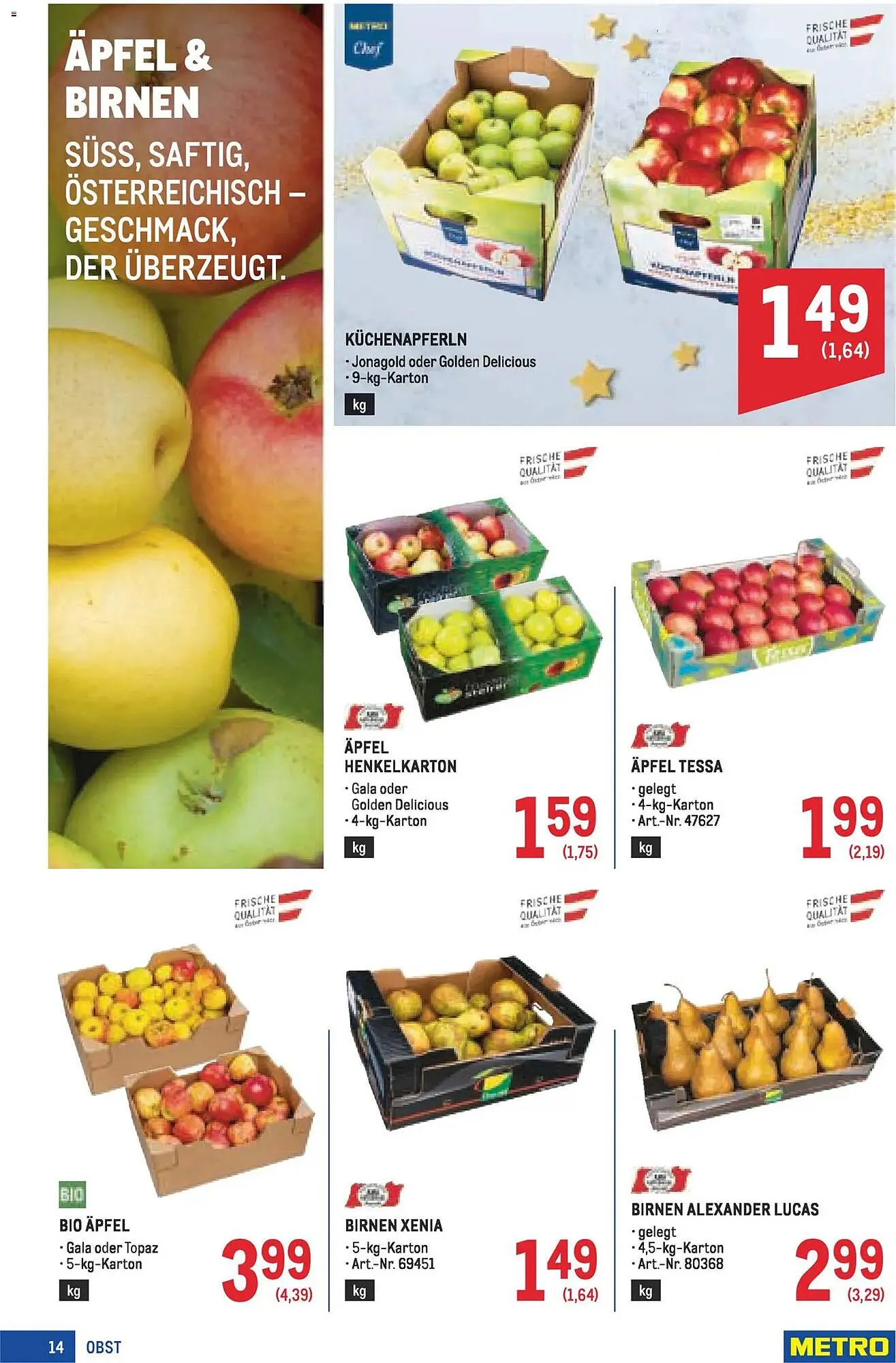 Metro Flugblatt von 13. November bis 26. November 2025 - Flugblätt seite 14