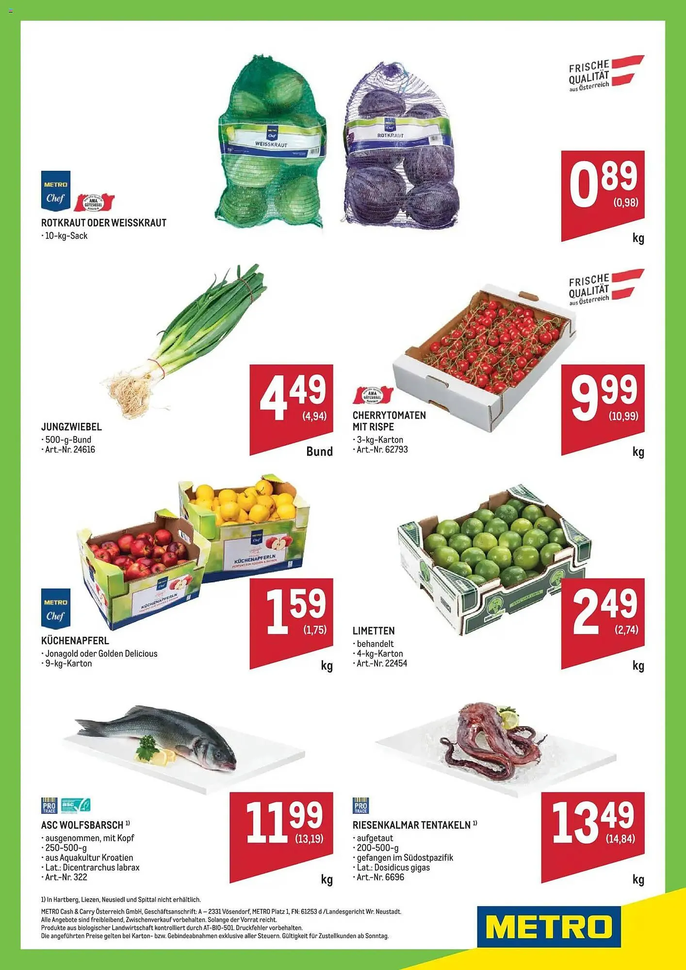 Metro Flugblatt von 21. Dezember bis 10. Jänner 2026 - Flugblätt seite  2