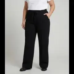 Hose mit elastischem Bund Janina Plus, Seitentaschen