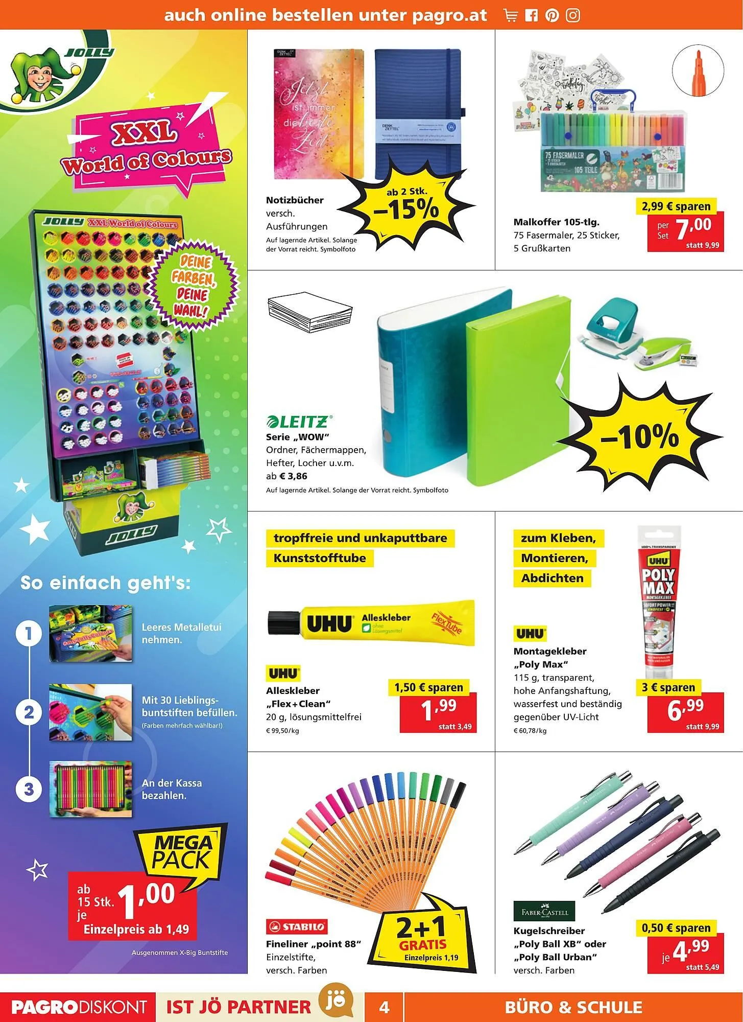 Pagro Diskont Flugblatt von 30. Jänner bis 5. Februar 2025 - Flugblätt seite 4