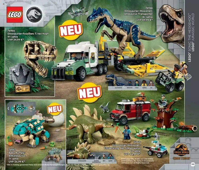 Lego Juni-Dezember 2024 von 14. Juni bis 31. Dezember 2024 - Flugblätt seite  113