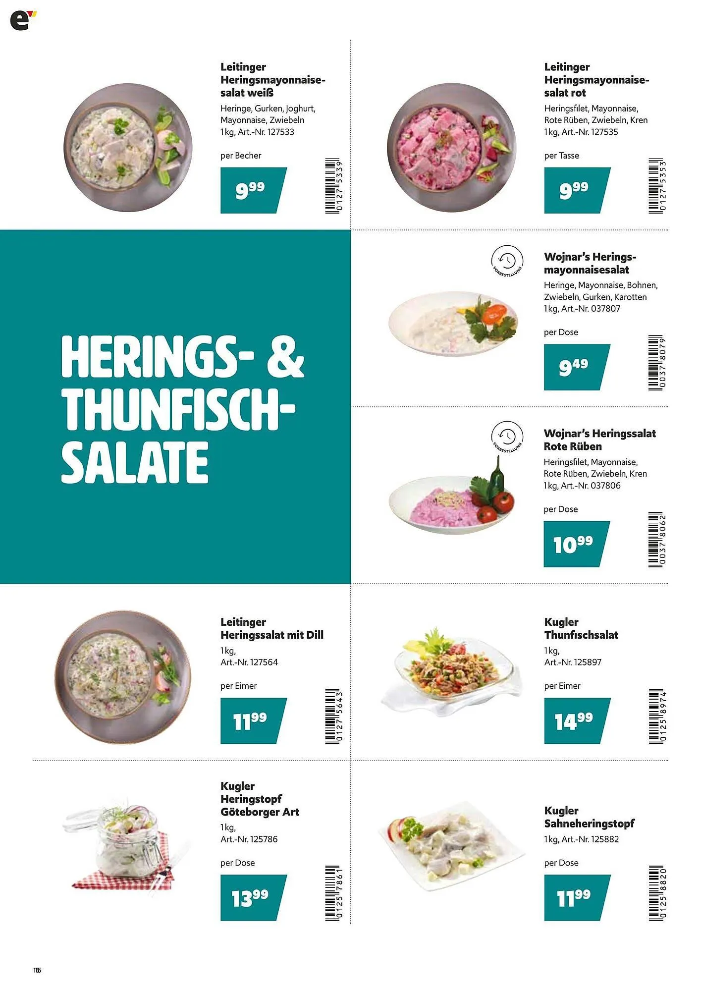 Eurogast Grissemann Flugblatt von 16. Jänner bis 8. Februar 2026 - Flugblätt seite  16