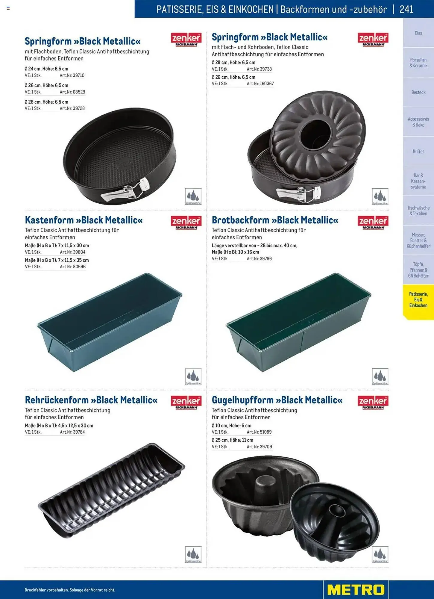 Metro Flugblatt von 2. Dezember bis 31. Dezember 2025 - Flugblätt seite 241