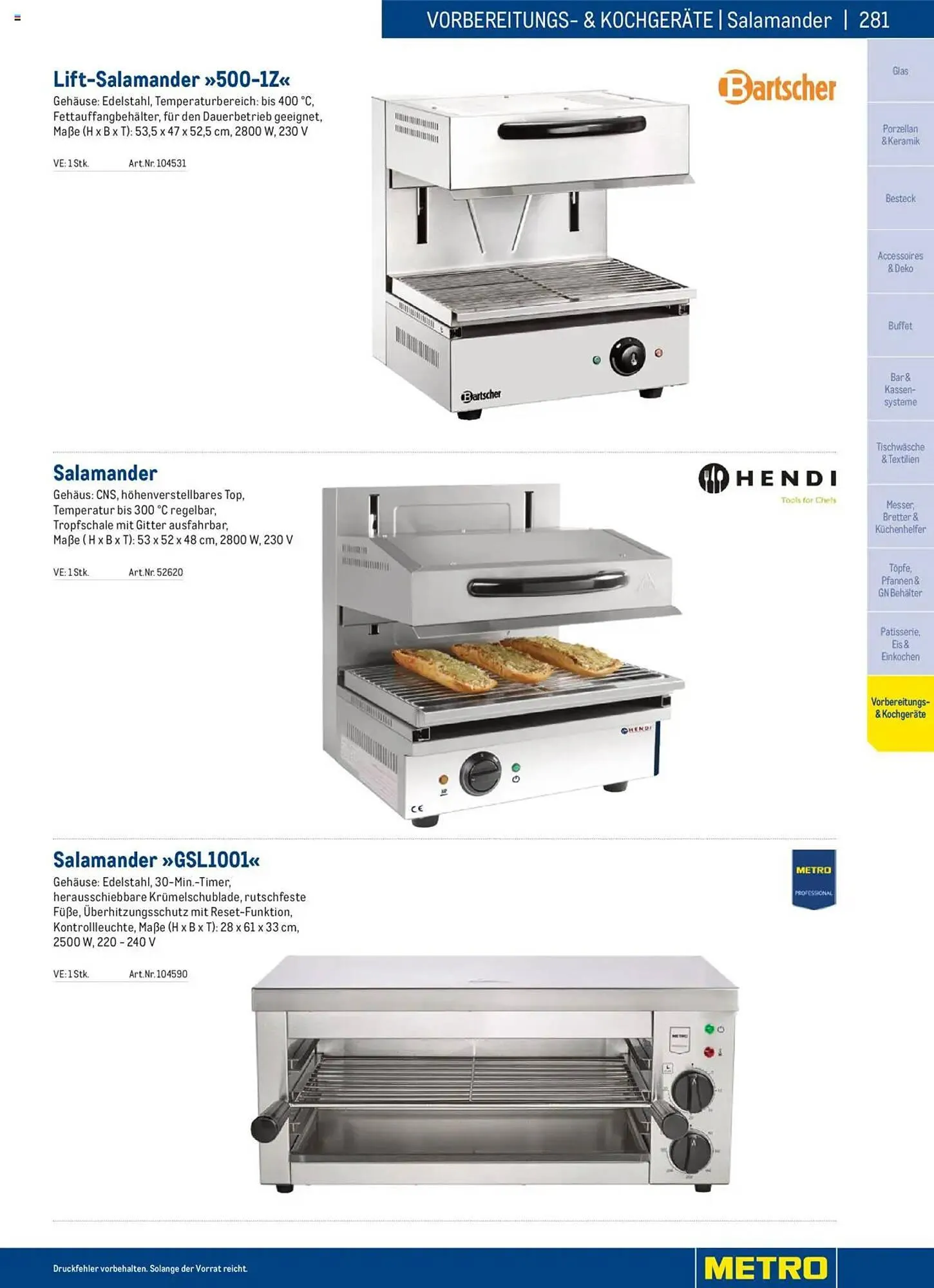 Metro Flugblatt von 2. Dezember bis 31. Dezember 2025 - Flugblätt seite  281