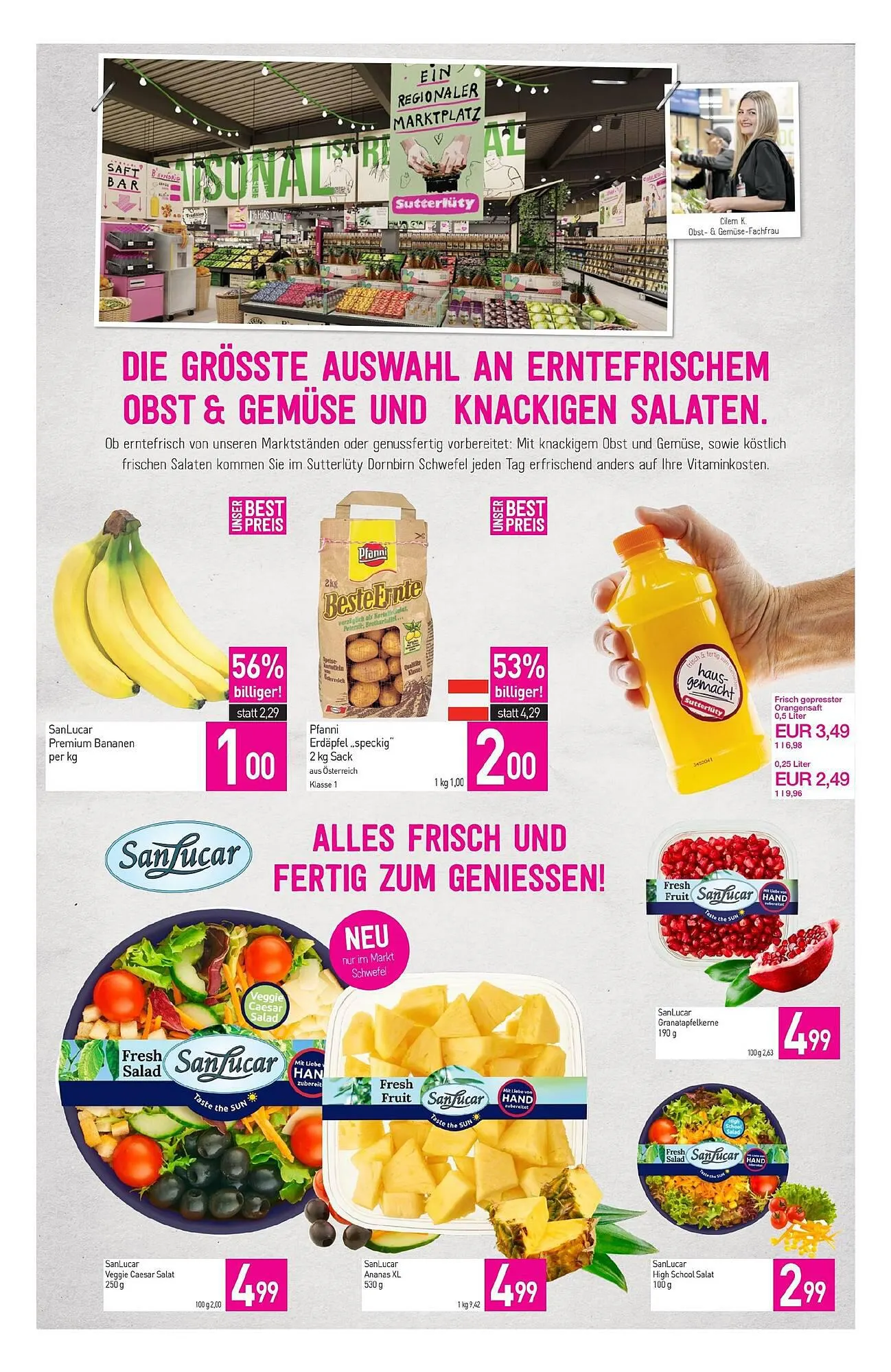 Sutterlüty Flugblatt von 23. November bis 7. Dezember 2023 - Flugblätt seite 11