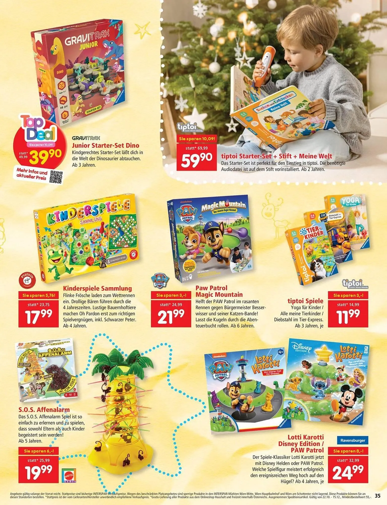 Interspar Flugblatt von 22. Oktober bis 15. Dezember 2025 - Flugblätt seite  35