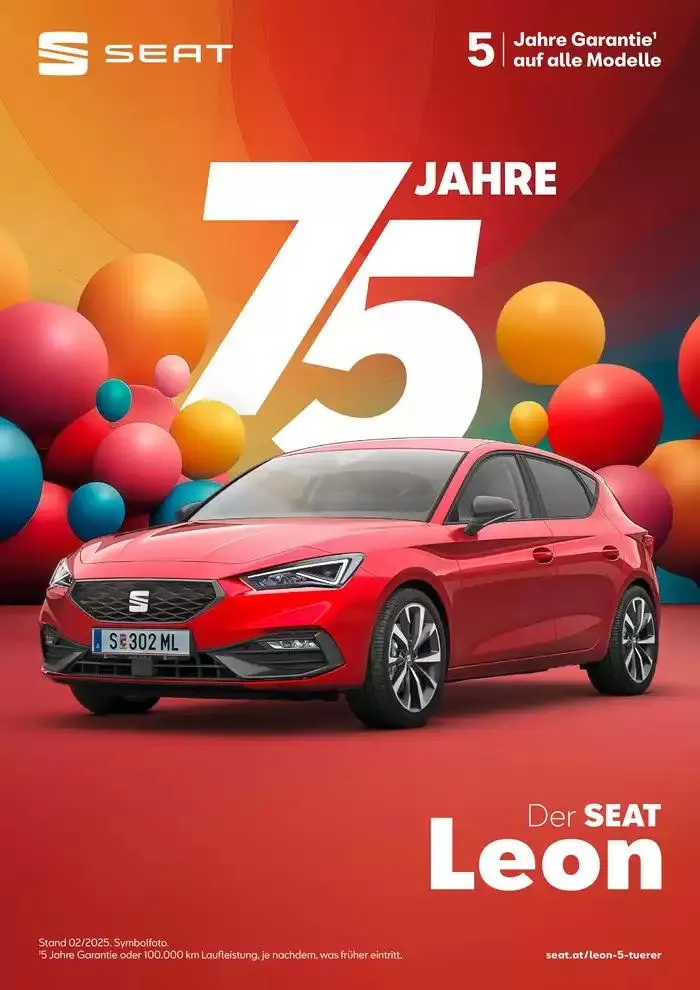 Seat Leon von 31. Jänner bis 22. Jänner 2026 - Flugblätt seite  1