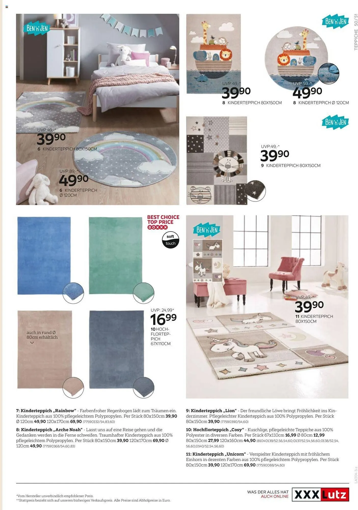 XXXLutz Flugblatt von 18. April bis 31. Dezember 2023 - Flugblätt seite  51