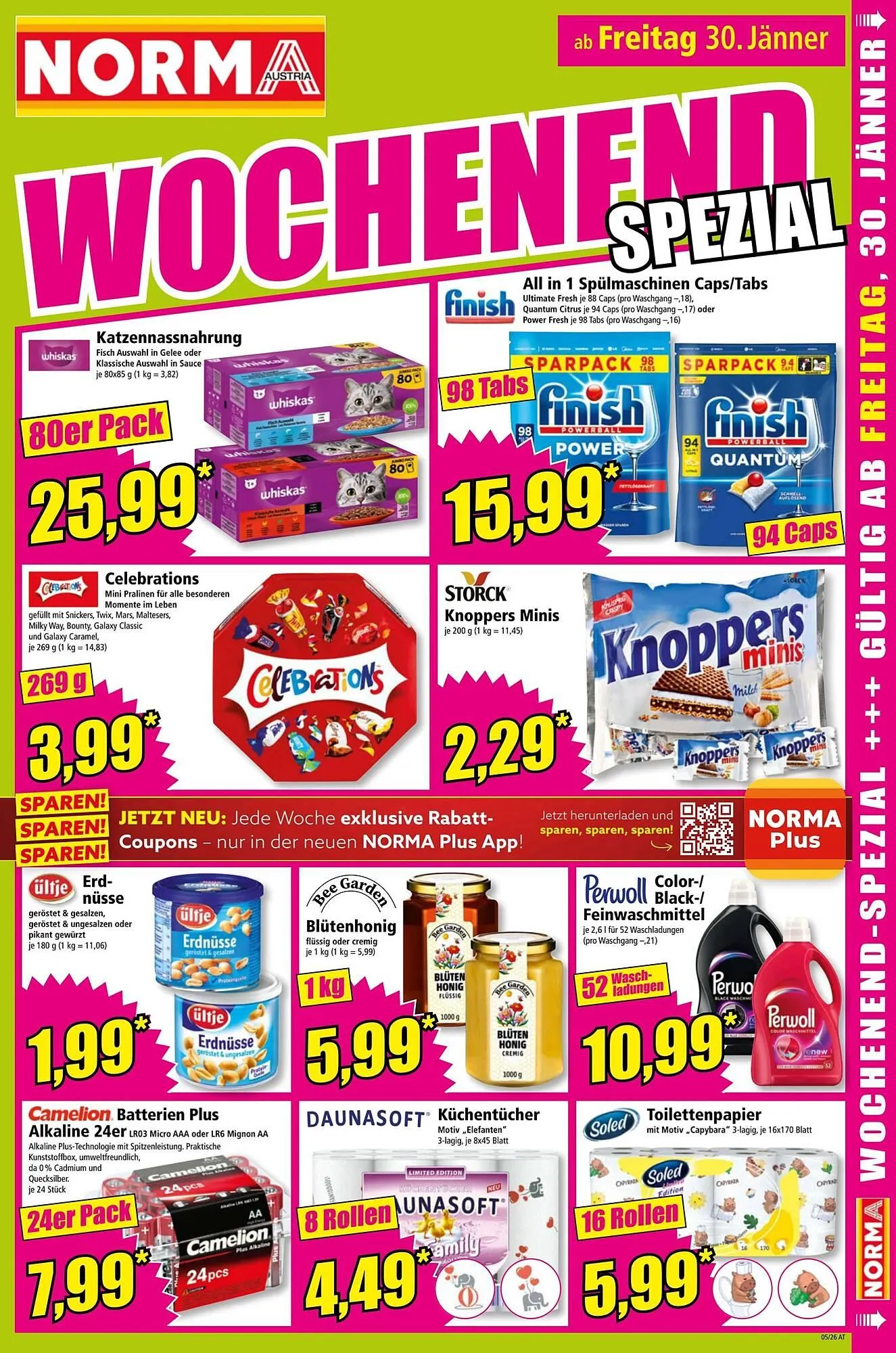 Norma Prospekt von 26. Jänner bis 1. Februar 2026 - Flugblätt seite  17