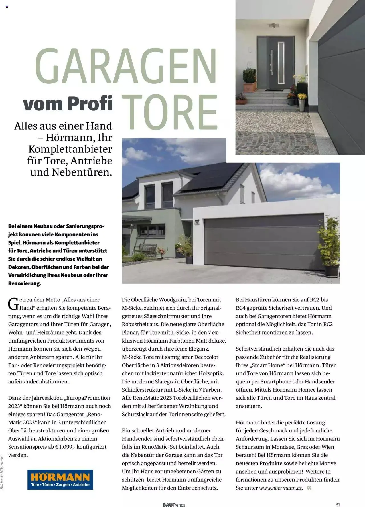 Hagebau Bautrends von 4. April bis 31. Dezember 2024 - Flugblätt seite 51