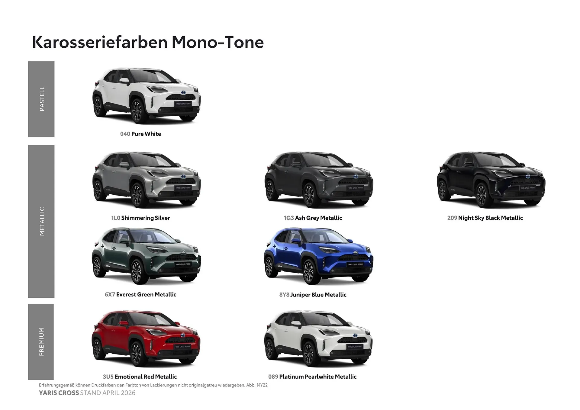 Toyota Flugblatt von 1. April bis 30. April 2026 - Flugblätt seite  12