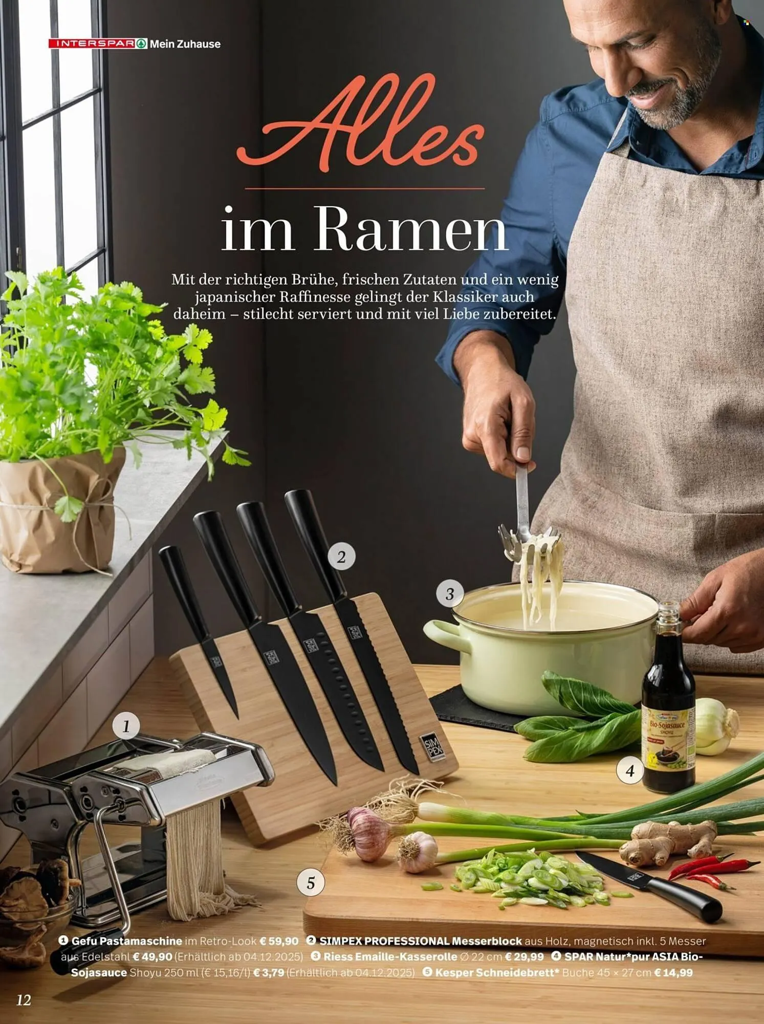 Interspar Flugblatt von 29. September bis 31. Dezember 2025 - Flugblätt seite  12