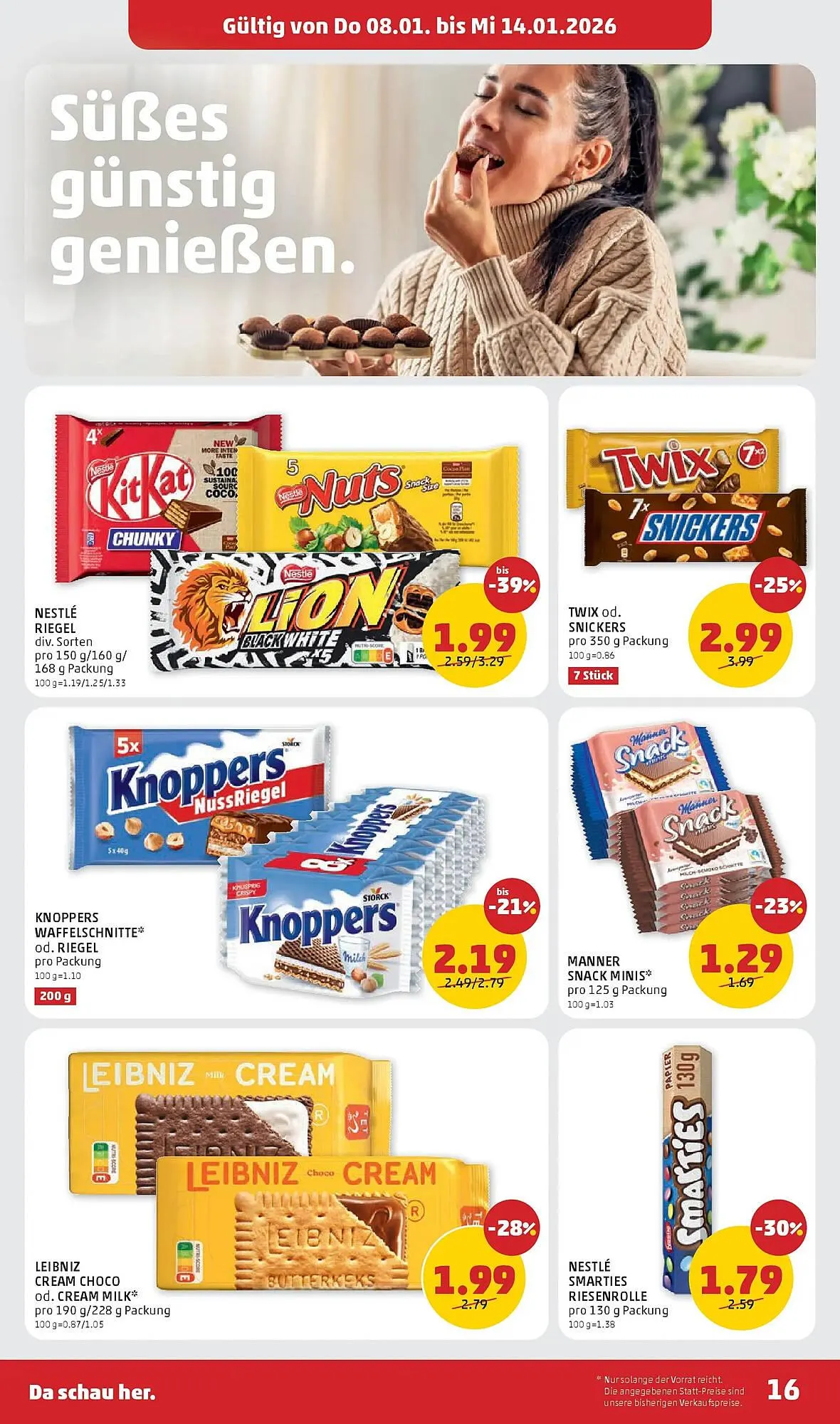 PENNY Flugblatt von 8. Jänner bis 14. Jänner 2026 - Flugblätt seite  16
