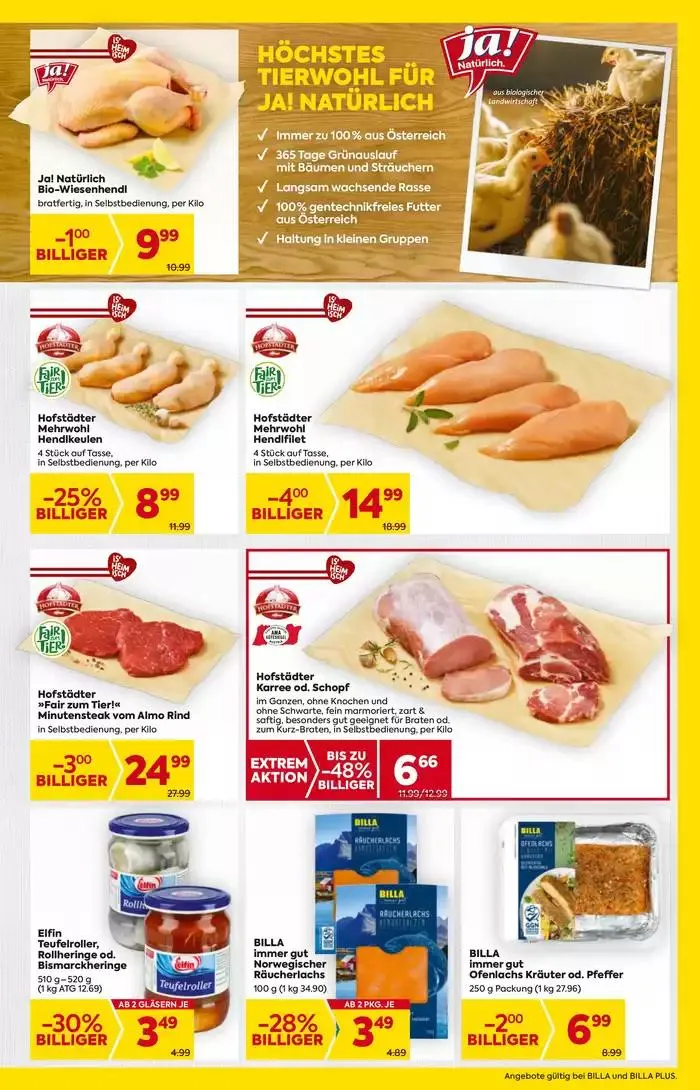 Vorschau BILLA Wien KW05 2025 von 28. Jänner bis 11. Februar 2025 - Flugblätt seite 9