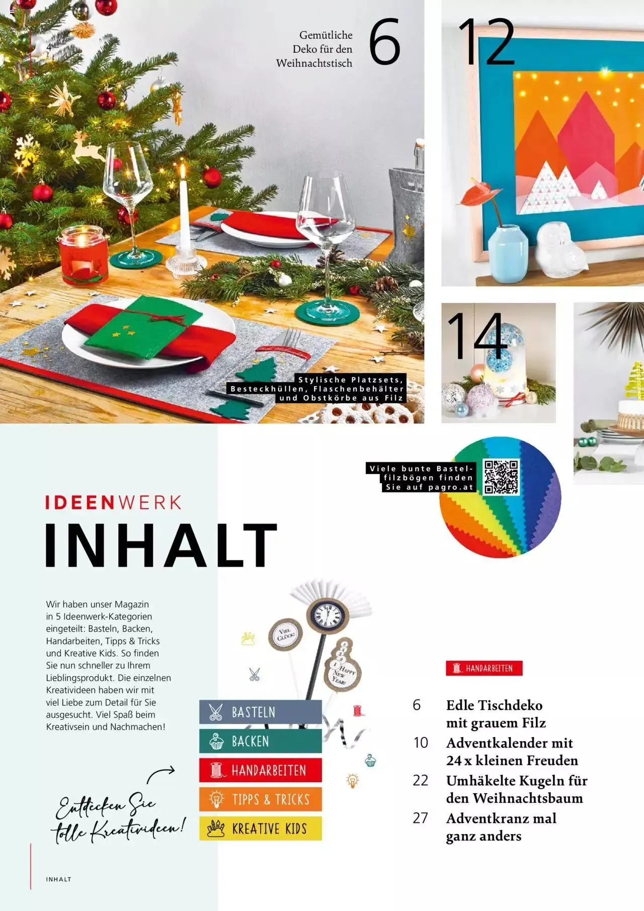 Pagro-Diskont - Ideenwerk von 3. November bis 31. Dezember 2023 - Flugblätt seite  4