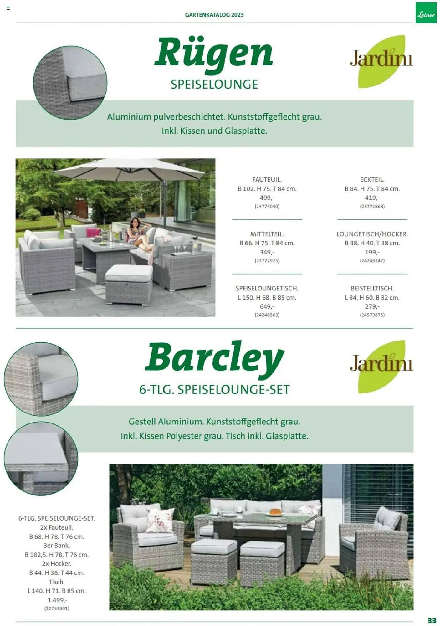 Leiner Flugblatt von 3. Februar bis 31. August 2023 - Flugblätt seite  33