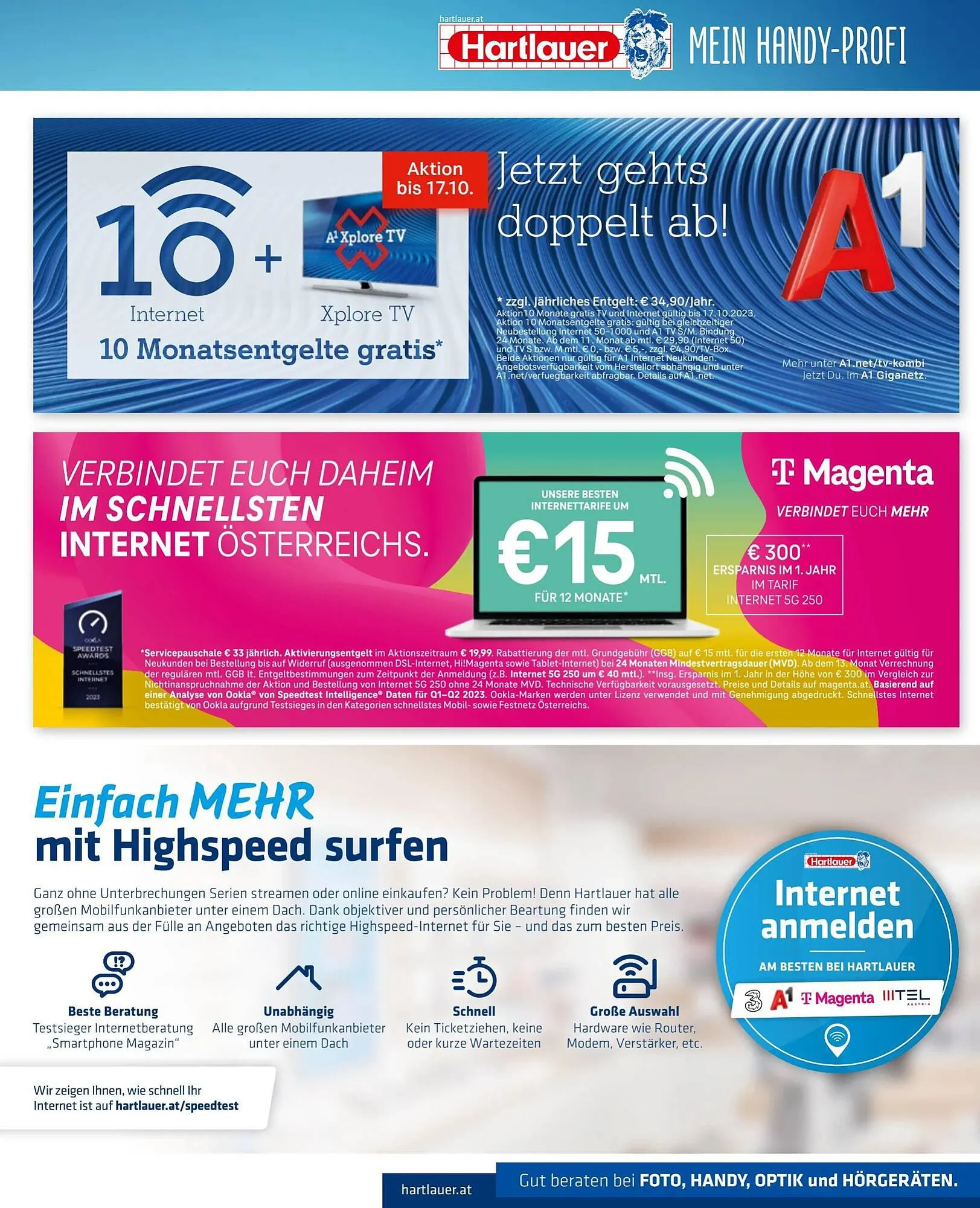 Hartlauer Flugblatt von 26. September bis 14. November 2023 - Flugblätt seite 11