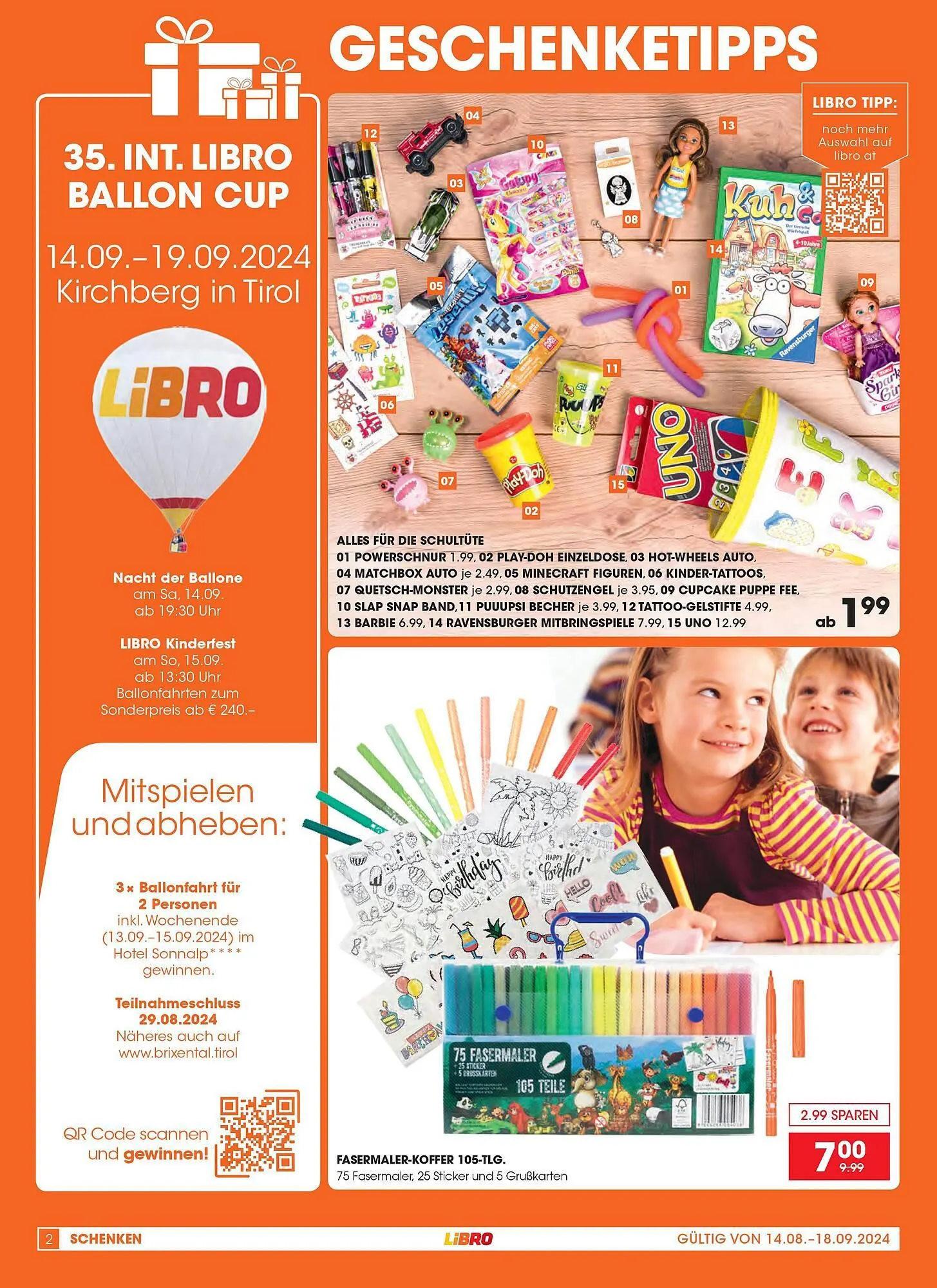 Libro Flugblatt von 14. August bis 18. September 2024 - Flugblätt seite  2