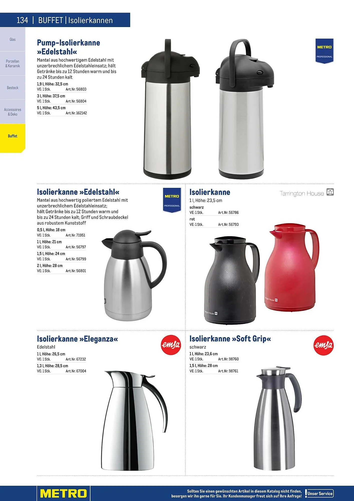 Metro Flugblatt von 25. März bis 31. Dezember 2026 - Flugblätt seite  134