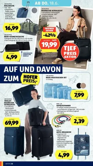 Hofer Flugblatt von 12. Juni bis 18. Juni 2026 - Flugblätt seite 36