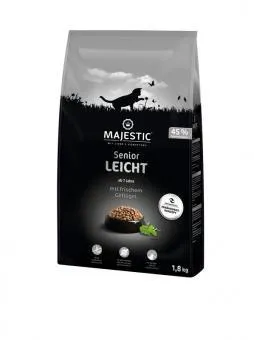 MAJESTIC Katze Senior 1,8kg Beutel mit Geflügel