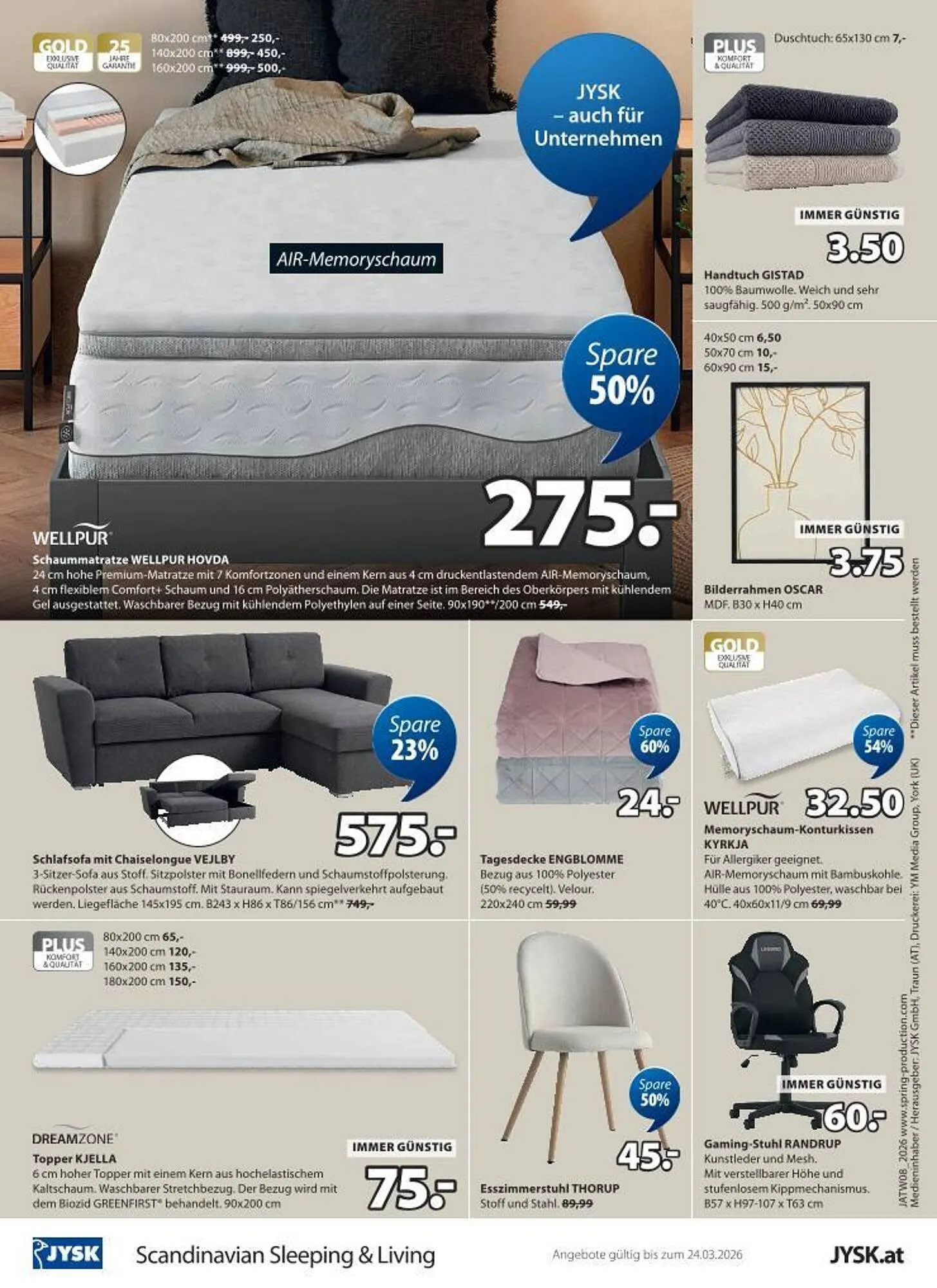 JYSK Flugblatt von 18. Februar bis 24. März 2026 - Flugblätt seite  4