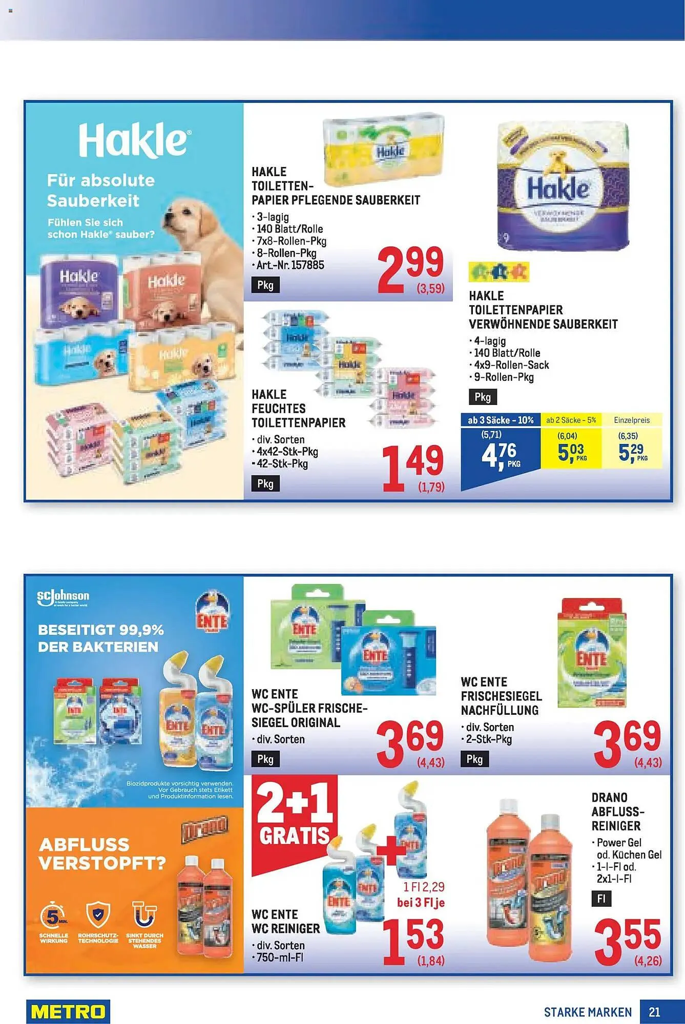 Metro Flugblatt von 19. Februar bis 4. März 2026 - Flugblätt seite 21