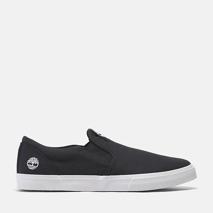 Mylo Bay Low Slip-on-Sneaker für Herren in Schwarz