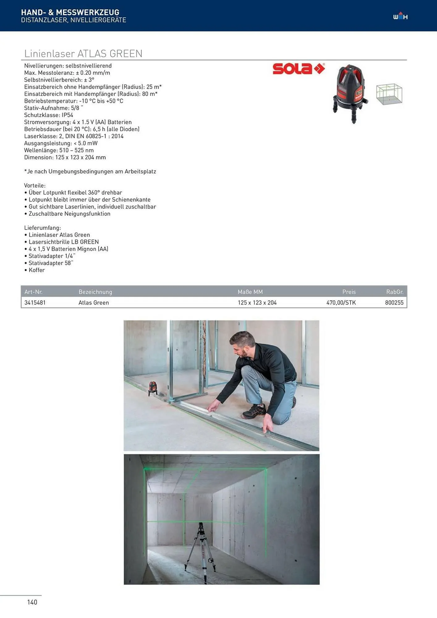 Würth Flugblatt von 22. Februar bis 31. Dezember 2024 - Flugblätt seite 140