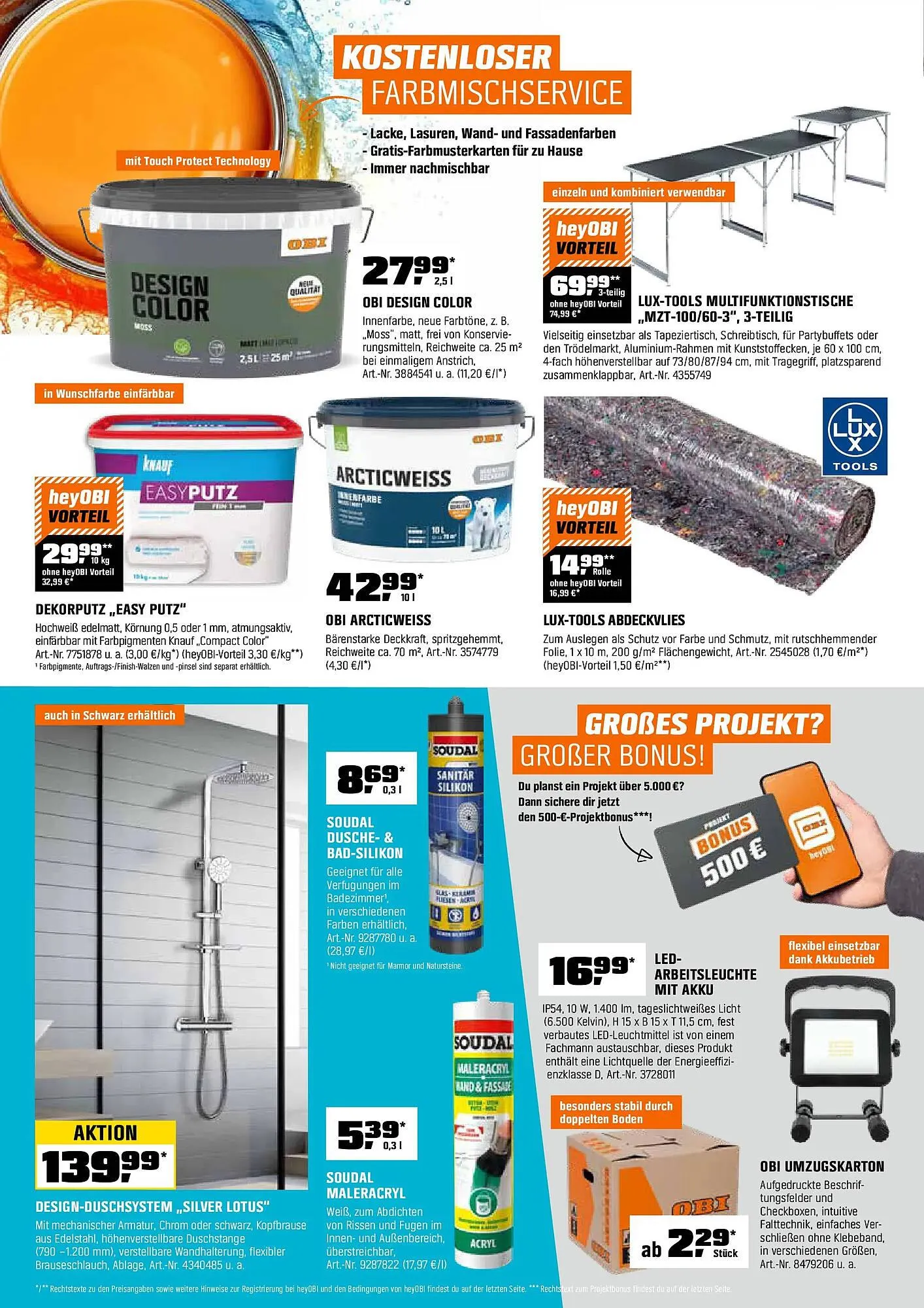 OBI Flugblatt von 1. Dezember bis 14. Dezember 2025 - Flugblätt seite  16