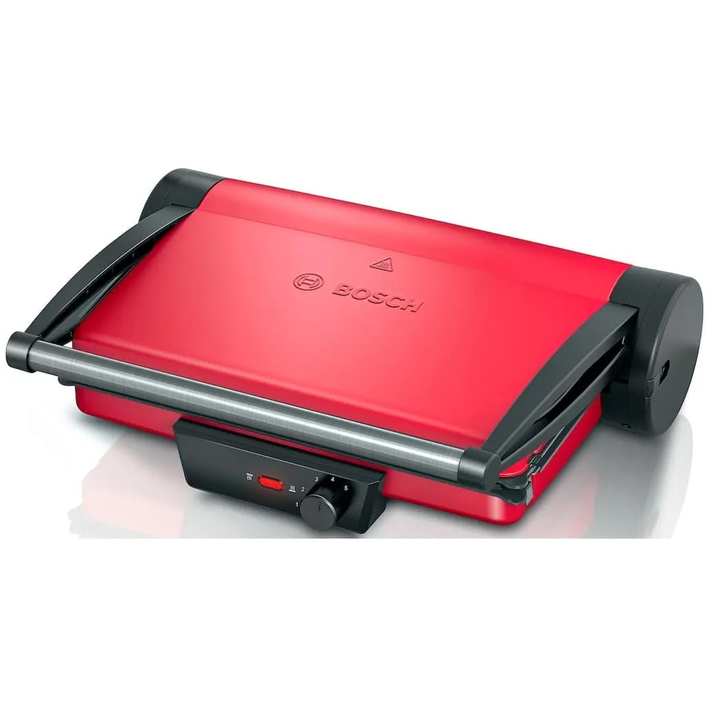 BOSCH Kontaktgrill »TCG4104 rot« 2000 W