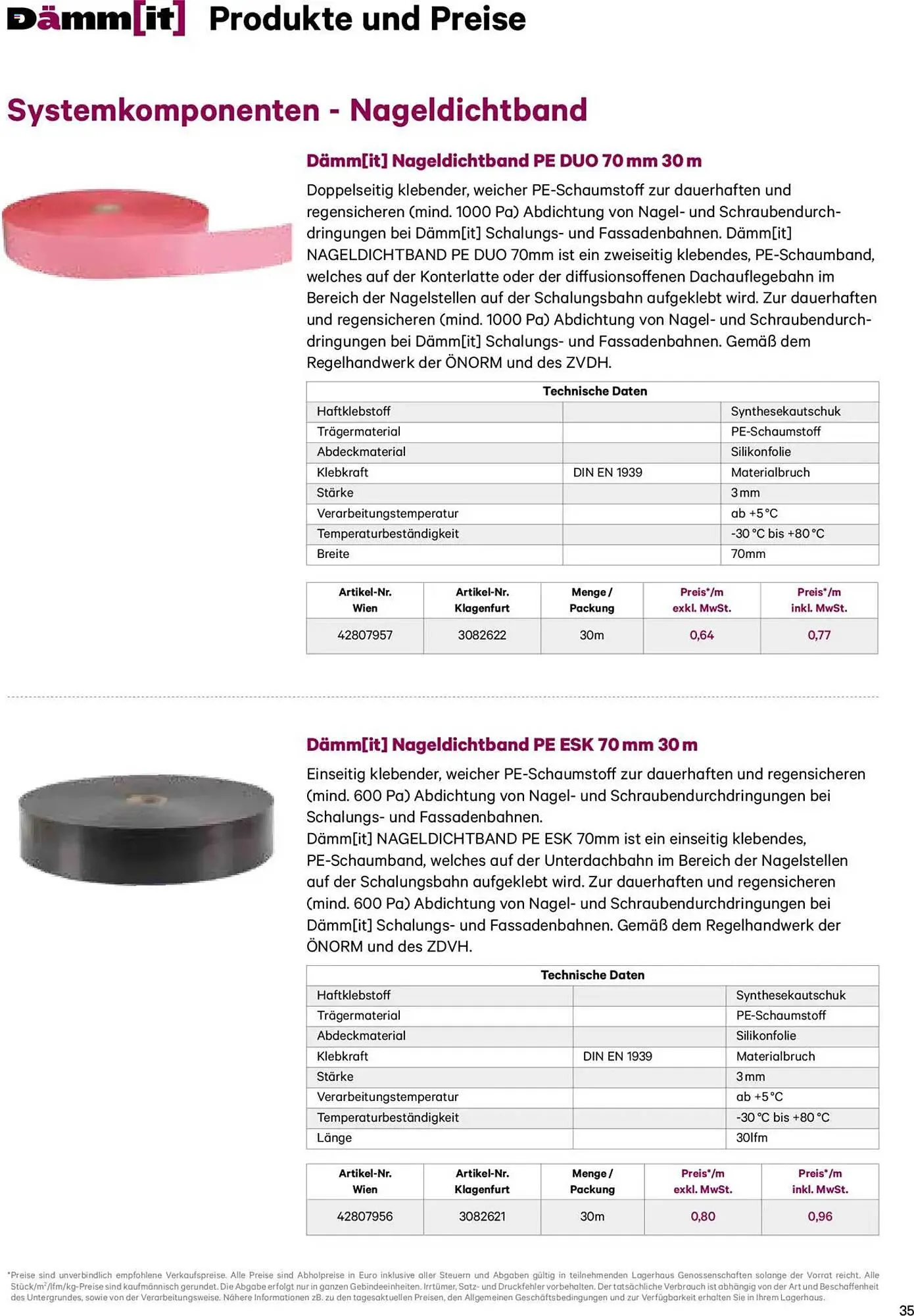 Lagerhaus Flugblatt von 8. Jänner bis 31. Dezember 2025 - Flugblätt seite  35