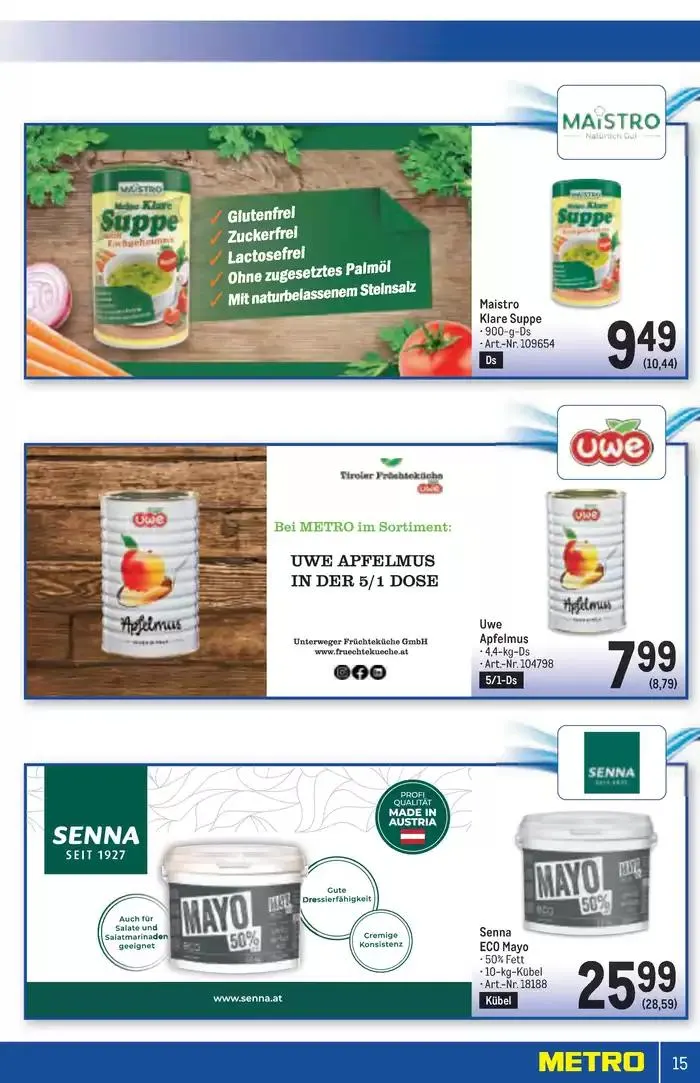 Sonderangebote für Sie von 6. Februar bis 19. Februar 2025 - Flugblätt seite  15