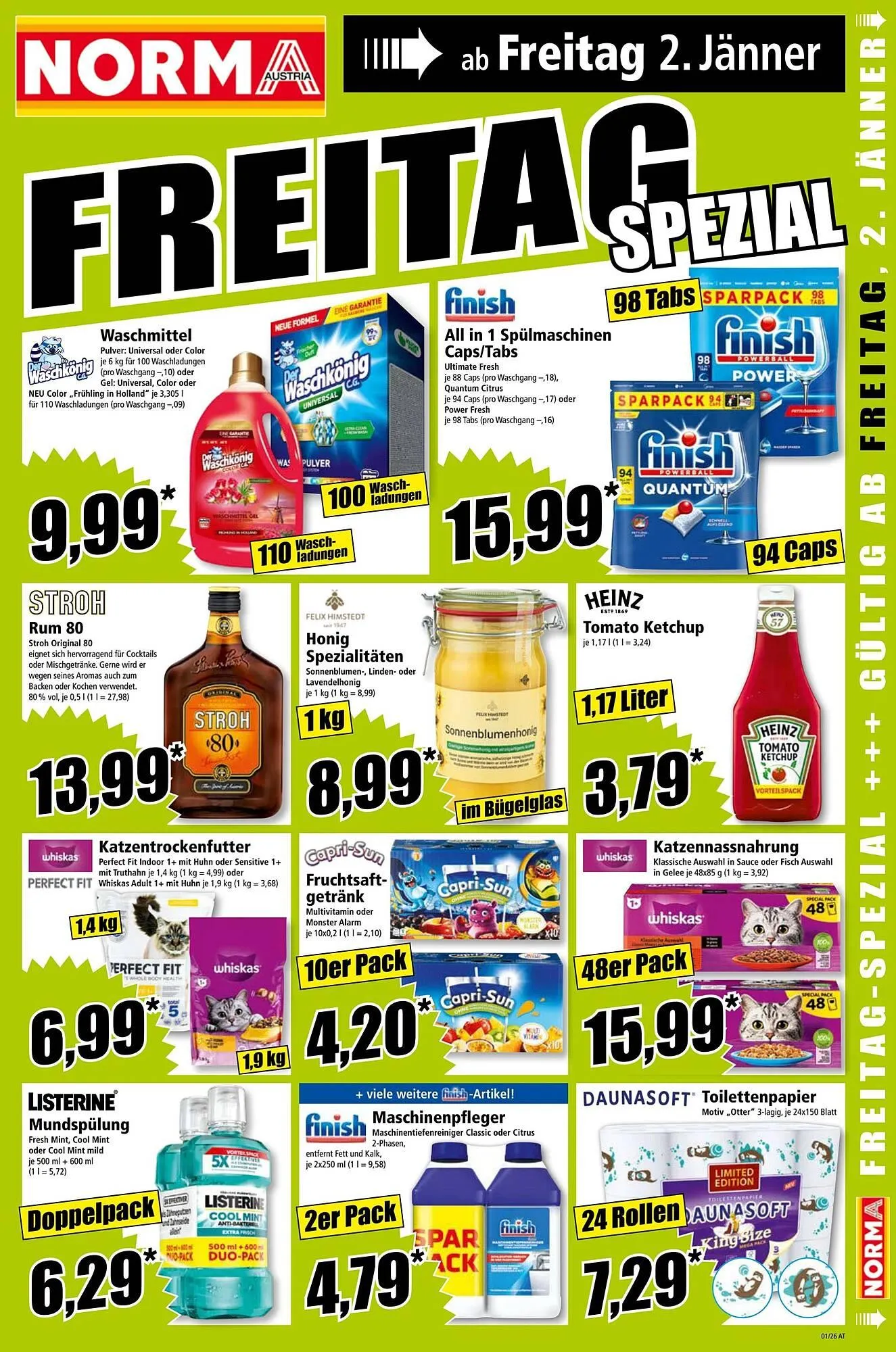 Norma Prospekt von 29. Dezember bis 4. Jänner 2026 - Flugblätt seite 15